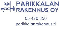 Parikkalan Rakennus Oy logo